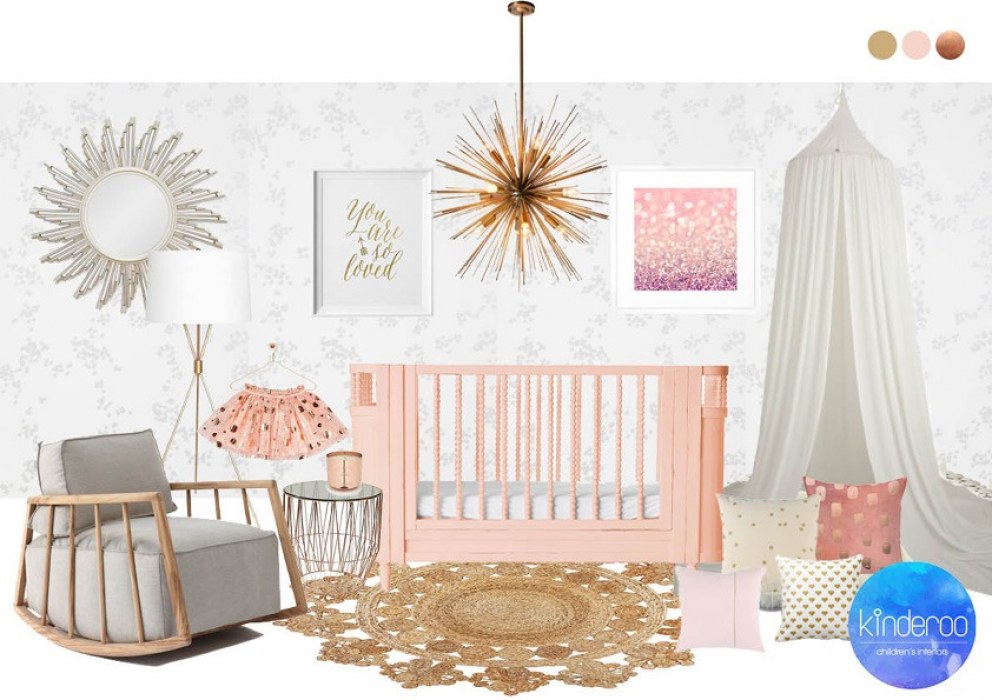 Little girls nursery | Little girls nursery | Interior Designers